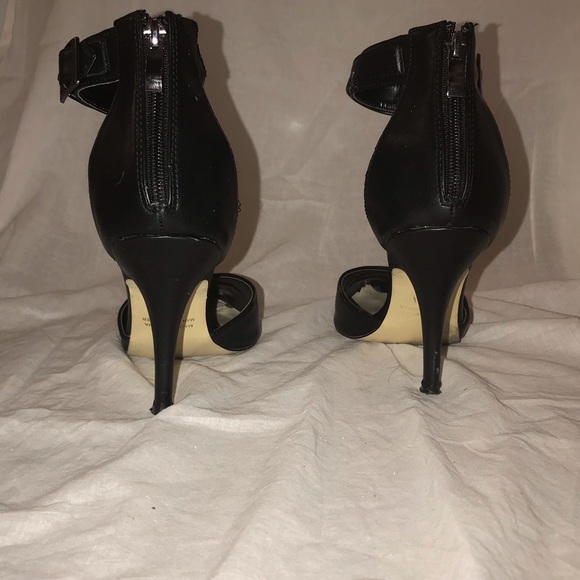 Black Strappy Heels - Picture 5 of 7